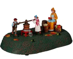 Lemax Table Pieces<Lemax 24950 - Family Cider, Battery-Operated (4.5-Volt) - Christmas Village Table Pieces
