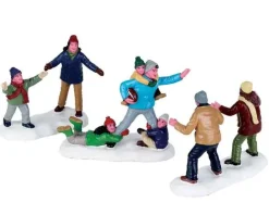 Lemax Figurines<Lemax 72535 - Family Football, Set Of 3 - Figurines