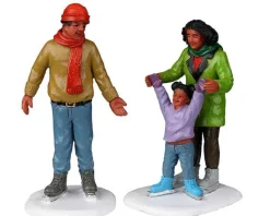 Lemax Figurines<Lemax 22125 - Family Ice Follies, Set Of 2 - Christmas Village Figurines