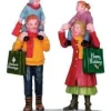 Lemax Figurines<Lemax 22022 - Family Xmas Shopping - Christmas Village Figurines
