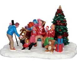 Lemax Table Pieces<Lemax 53217 - Festive Family Photo - Christmas Village Table Pieces