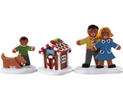 Lemax Sugar N Spice Figurines<Lemax 72569 - Fido's New House, Set Of 3 - Sugar N Spice Figurines