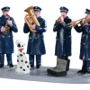 Lemax Table Pieces<Lemax 93421 - Firehouse Band - Table Pieces