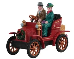 Lemax Table Pieces<Lemax 93426 - First Car In Town - Table Pieces