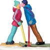 Lemax Figurines<Lemax 42269 - First Ski Date - Christmas Village Figurines