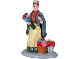 Lemax Figurines<Lemax 12041 - Flower Seller - Figurines