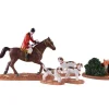 Lemax Table Pieces<Lemax 03530 - Fox Hunt, Set Of 5 - Table Pieces