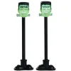 Lemax Spooky Town Accessories<Lemax 84337 - Frankenstein Lamp Post, Set Of 2, Battery-Operated (4.5V) - Spooky Town Accessories