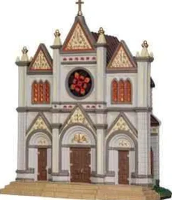 Lemax Caddington Village<Lemax 25403 - French Cathedral - Caddington Village Christmas Houses & Buildings