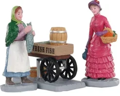 Lemax Figurines<Lemax 02950 - Fresh Fish For Sale, Set Of 3 - Figurines