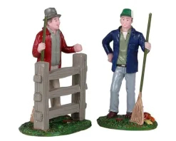 Lemax Figurines<Lemax 12017 - Friendly Neighbors, Set Of 2 - Figurines