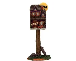 Lemax Spooky Town Accessories<Lemax 74216 - Full Moon Birdhouse - Spooky Town Accessories