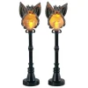 Lemax Spooky Town Accessories<Lemax 14829 - Gargoyle Lamp Post, Set Of 2, Battery-Operated (4.5V) - Spooky Town Accessories