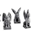 Lemax Spooky Town Figurines<Lemax 52124 - Gargoyles, Set Of 5 - Spooky Town Halloween Village Figurines