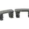 Lemax Spooky Town Accessories<Lemax 84370 - Gargoyle Stone Benches, Set Of 2 - Spooky Town Accessories