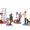 Lemax Figurines<Lemax 12030 - Getting Ready To Decorate, Set Of 4 - Figurines