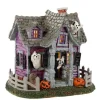 Lemax Spooky Town Accessories<Lemax 34080 - Ghost Cottage, Battery-Operated (3V) - Spooky Town Accessories