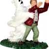 Lemax Spooky Town Figurines<Lemax 42206 - Ghost Grasps Victim - Spooky Town Halloween Village Figurines