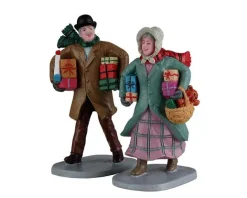 Lemax Figurines<Lemax 22143 - Gifts For The Grandchildren, Set Of 2 - Christmas Village Figurines