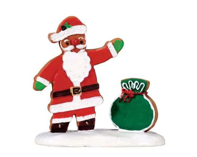 Lemax Sugar N Spice Figurines<Lemax 72482 - Gingerbread Santa - Sugar N Spice Figurines