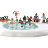 Lemax Sugar N Spice Accessories<Lemax 84352 - Gingerbread Skating Pond, Battery-Operated (4.5V) - Sugar N Spice Accessories