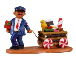 Lemax Sugar N Spice Figurines<Lemax 12058 - Gingerman Post - Sugar N Spice Figurines