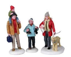Lemax Figurines<Lemax 22129 - Going Skating, Set Of 3 - Christmas Village Figurines