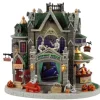 Lemax Spooky Town Houses<Lemax 35002 - Gothic Hills Funeral Parlor, Battery-Operated (4.5-Volt) - Spooky Town Houses