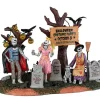 Lemax Spooky Town Accessories<Lemax 23582 - Graveyard Costume Party - Spooky Town Halloween Village Accessories