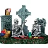 Lemax Spooky Town Accessories<Lemax 63263 - Graveyard Picnic - Spooky Town Accessories