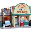 Lemax Harvest Crossing<Lemax 05028 - Greeley & Sons Auto Parts - Harvest Crossing