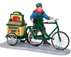 Lemax Figurines<Lemax 52359 - Greenson's Grocery Delivery - Christmas Figurines