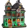Lemax Spooky Town Houses<Lemax 05609 - Grimsbury Haunted House, With 4.5-Volt Adaptor (Aa) - Spooky Town Houses