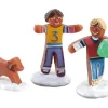 Lemax Sugar N Spice Figurines<Lemax 82591 - Gumdrop Football, Set Of 3 - Sugar N Spice Figurines