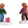 Lemax Sugar N Spice Figurines<Lemax 72568 - Gumdrop Games, Set Of 2 - Sugar N Spice Figurines