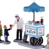 Lemax Figurines<Lemax 12037 - Happy Scoops Ice Cream Cart, Set Of 5 - Figurines