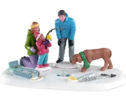 Lemax Table Pieces<Lemax 03513 - Her First Fish! - Table Pieces