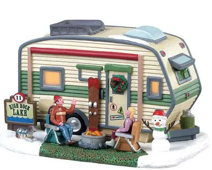 Lemax Vail Village<Lemax 85322 - High Rock Lake Trailer - Vail Village