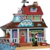 Lemax Plymouth Corners<Lemax 25361 - High Seas Bait & Tackle - Plymouth Corners Christmas Houses & Buildings