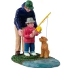 Lemax Figurines<Lemax 12038 - His First Fishing Lesson - Figurines