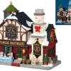 Lemax Vail Village<Lemax 35025 - Hoffman's Brat House, With 4.5V Adaptor - Christmas Vail Village