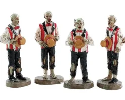 Lemax Spooky Town Figurines<Lemax 82562 - Horrific Harmonies, Set Of 4 - Spooky Town Figurines
