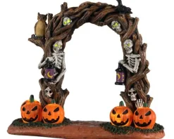 Lemax Spooky Town Accessories<Lemax 14826 - Horror Arch, Battery-Operated (4.5V) - Spooky Town Accessories