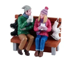 Lemax Figurines<Lemax 12046 - Hot Cocoa Drinkers - Christmas Village Figurines