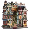 Lemax Facades<Lemax 05617 - Houses On A Hill, Battery-Operated (4.5-Volt) - Facades