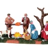 Lemax Table Pieces<Lemax 54934 - Hunting Party Roast, Battery-Operated (4.5V) - Christmas Village Table Pieces