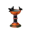 Lemax Spooky Town Accessories<Lemax 24943 - Jack-O-Lantern Birdbath - Spooky Town Halloween Village Accessories