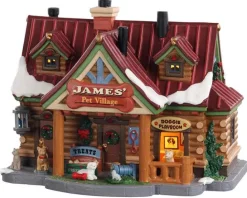 Lemax Vail Village<Lemax 05697 - James' Pet Village - Vail Village