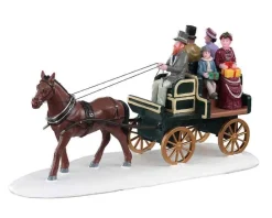 Lemax Table Pieces<Lemax 03516 - Jaunting Car - Table Pieces