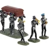 Lemax Spooky Town Accessories<Lemax 13554 - Jazz Funeral, Set Of 4 - Spooky Town Accessories